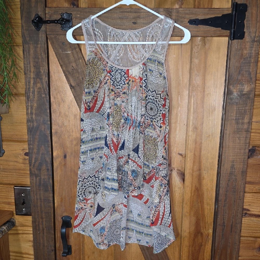 Doe & Rae Multicolor Asymmetrical Dress - Picture 2 of 10